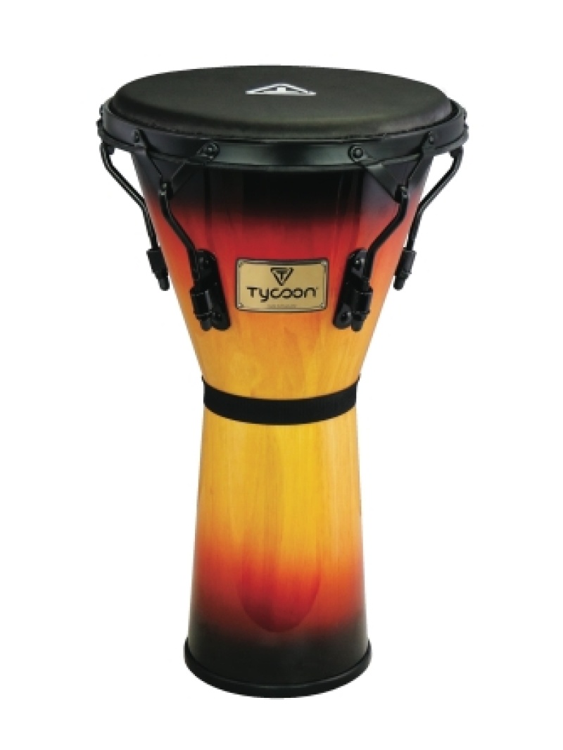 Tycoon Percussion Supremo Sunburst Series Djembe 13"