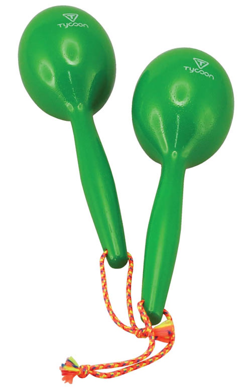 Tycoon Green Wooden Maracas