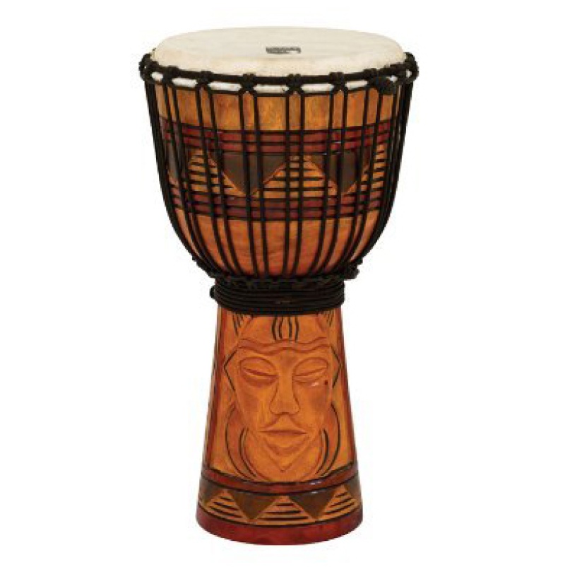 Toca Origin Series Djembe, Tribal Mask, 8" Head X 16" Tall