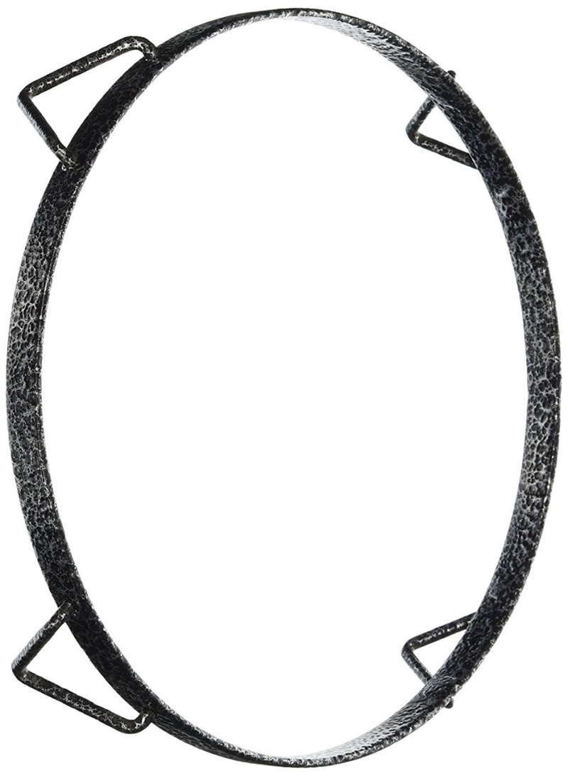 Toca 9-Inch Extended Djembe Rim - Antique Silver