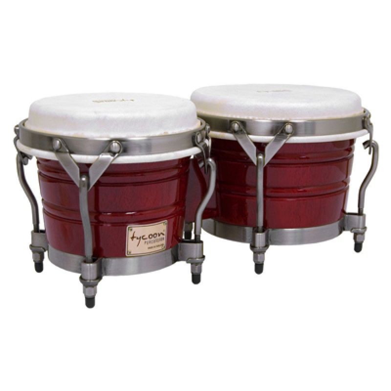 Tycoon Percussion Signature Classic Red Bongos