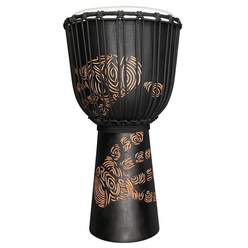 Toca Street Series Djembe, 10" Medium - Hand Print
