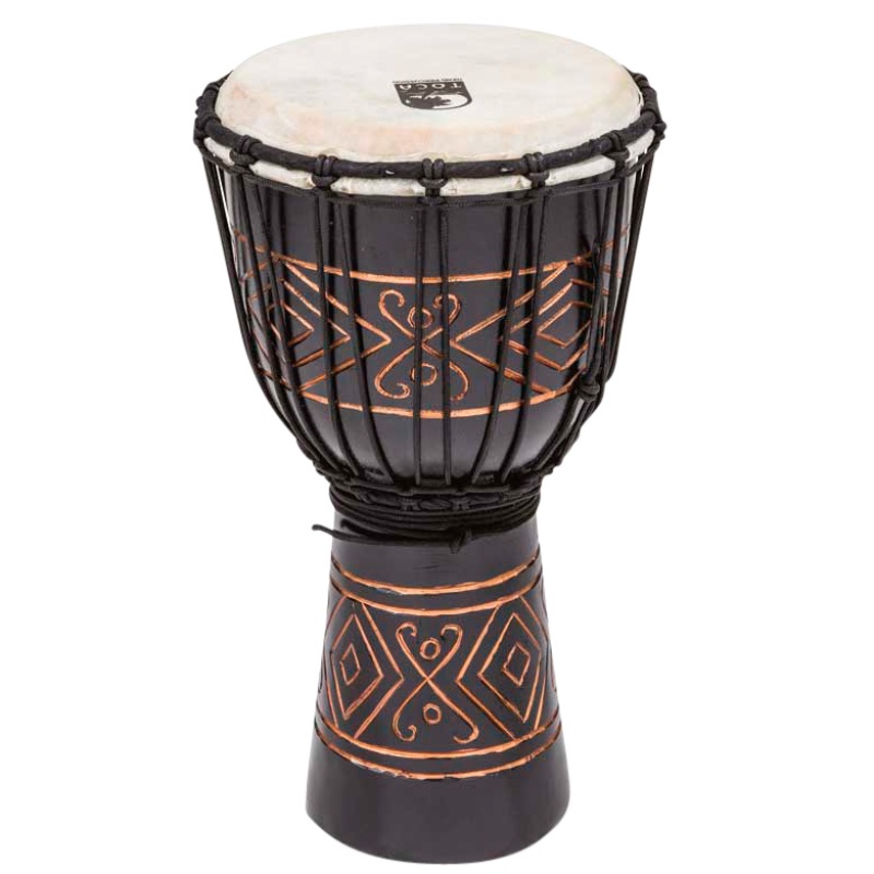 Toca Street Series 8" Black Onyx Djembe