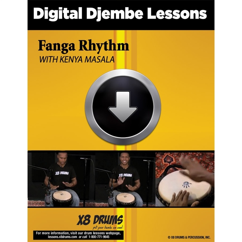 Djembe Lesson Download: Fanga Rhythm On Djembe