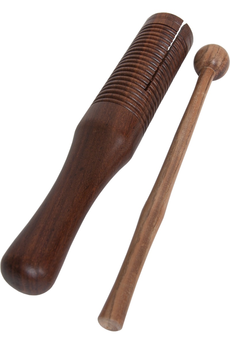 Dobani Wooden Single Bell Agogo W/ Mallet