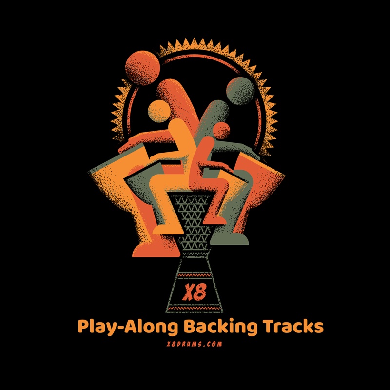 Audio Track: Baga Gine Rhythm Djuns & Djembe (Pattern 2) Play-Along Backing Tracks