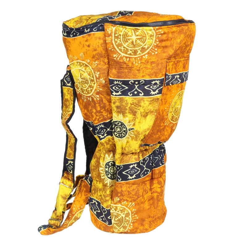 X8 Drums Gold Celestial Djembe Drum Backpack 10X20