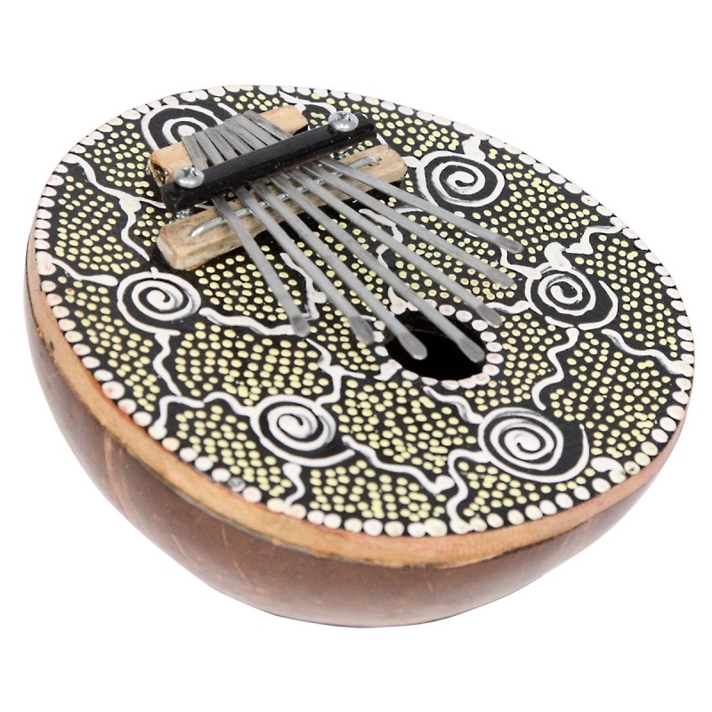 Hand-Painted Kalimba Thumb Piano Karimba Mbira