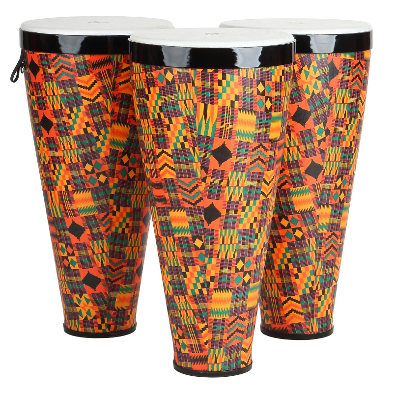 X8 Drums Stacking Hand Drums With Straps, 3-Pack Large