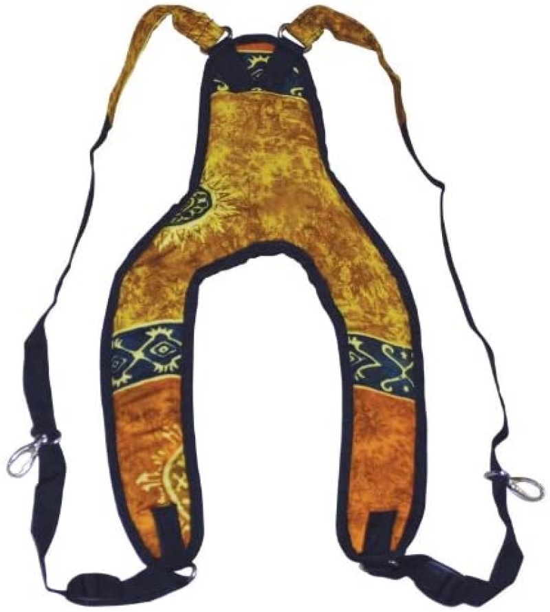 Double Drum Straps, Gold
